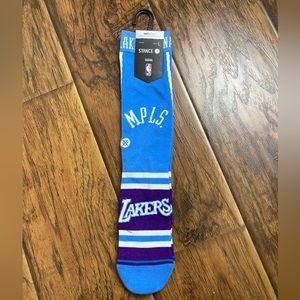 Stance Lakers socks size Large 9-13